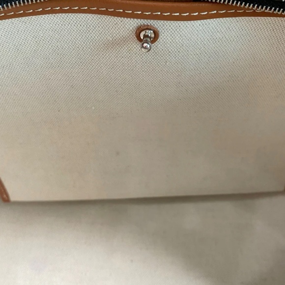 Authentic Goyard Artois MM Tote Bag Black Tan - Picture 12 of 15